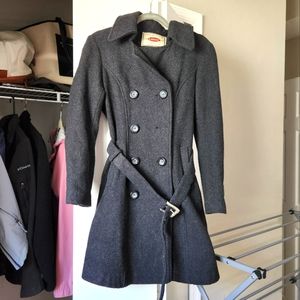 Petite Long Peacoat